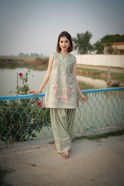 Lawn Printed Suit