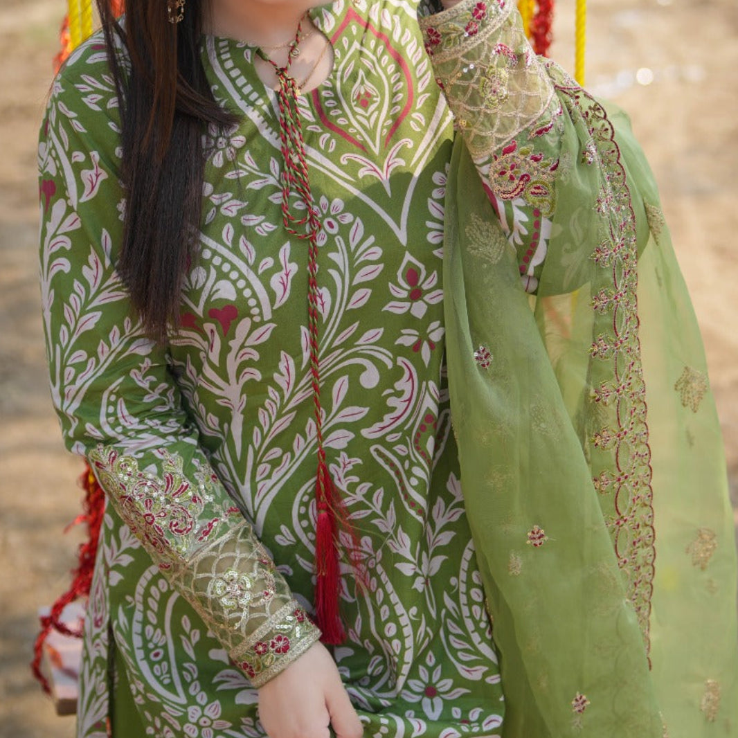 Lawn Printed Suit
